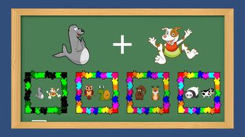 Animals Math Puzzles स्क्रीनशॉट 2