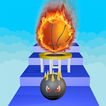 3D Dunk Stairs - Trampoline Hoop Basket Ball