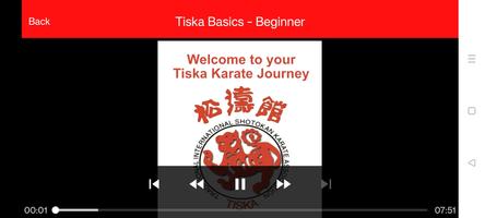Tiska Karate Basics capture d'écran 2