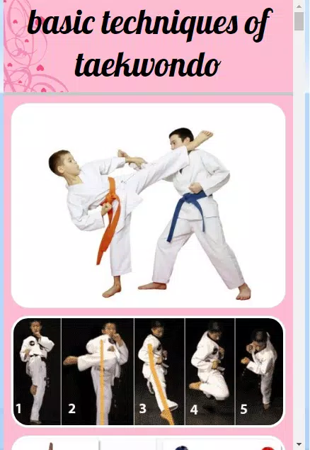 Taekwondo Basic Technique APK for Android Download