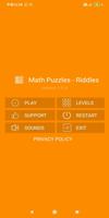 Math Puzzles - Riddles Cartaz