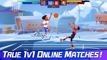 Basketball Duel:Online 1V1 syot layar 1