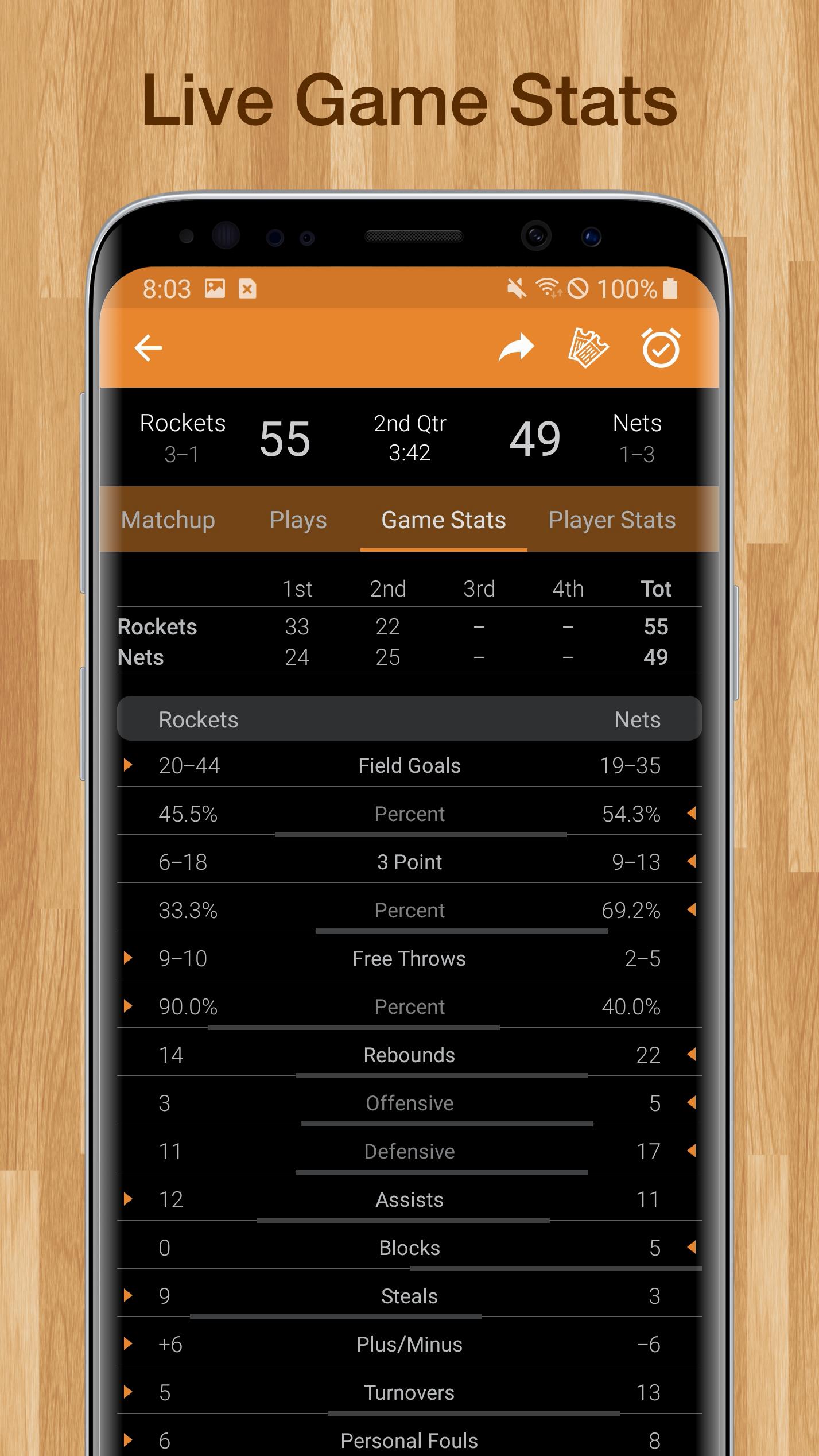 Basketball NBA Live Scores, Stats, & Plays 2020 for Android - APK Download