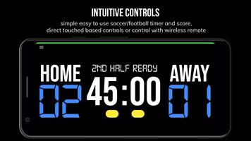 BT Soccer/Football Scoreboard الملصق