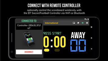 BT Soccer/Football Scoreboard capture d'écran 1