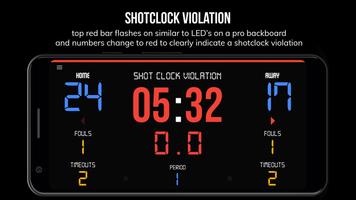 BT Basketball Scoreboard imagem de tela 2