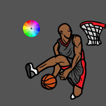Basket Ball Coloring Book