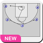 Formations et tactiques de basket icône