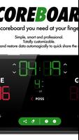 Basketball Scoreboard syot layar 1