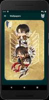 Attack On Titan HD Wallpaper syot layar 1