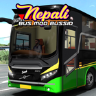 Nepali Bus Mod Bussid أيقونة