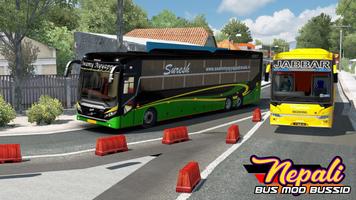 Nepali Bus Mod Bussid الملصق