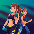 Fitness center tycoon APK