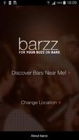 Voted Best Bar, Restaurant and Nightlife App BARZZ Affiche