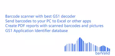 barValid- GS1 Barcode Scanner,
