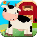 Barnyard Farm Animal Games for Toddlers Ages 1 2 3 aplikacja