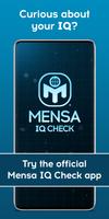 Mensa IQ Check Poster