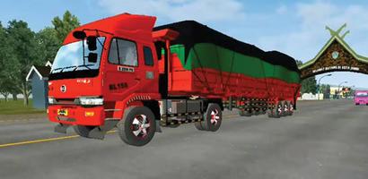 Mod Tata Truck Bussid 2023 海報