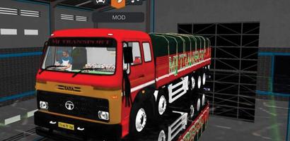 Mod Tata Truck Bussid 2023 capture d'écran 1