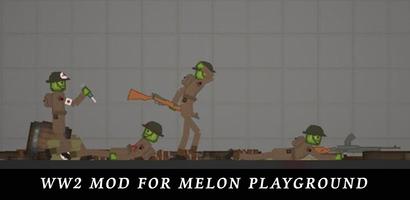 WW2 Mod For Melon Playground Plakat