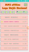 Lagu Wajib Nasional MP3 - Offline syot layar 1