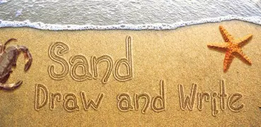 Draw Write on Sand