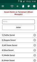 Qurani Kərim və Tərcüməsi 포스터