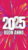 auguri di buon anno 2025 постер
