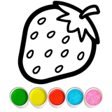 Fruits and Vegetables Coloring আইকন