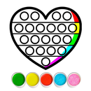 Glitter Pop It Coloring Game APK