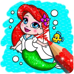 Mermaid coloring for kids APK download
