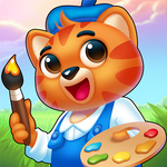 Fun Coloring games for kids icon