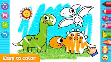 Fun Coloring games for kids Cartaz