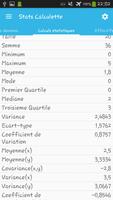 Stats Calculette capture d'écran 1