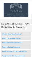 Learn Data Warehousing Guide poster