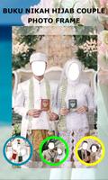 Book Wedding Hijab Couple Suit Plakat