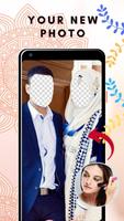 Hijab Wedding Suit Couple imagem de tela 2