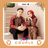 Hijab Batik Couple Editor icône