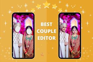 Punjabi Wedding Couple Indian Frames Affiche