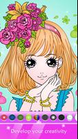 Princess Coloring Book for Kid постер