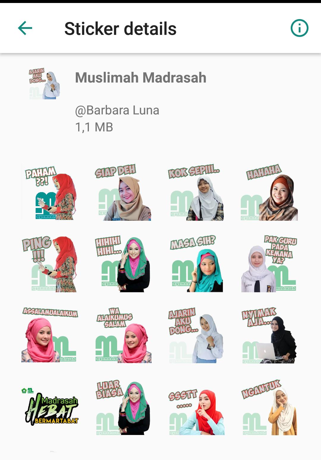 Muslimah Madrasah Lucu For Android Apk Download