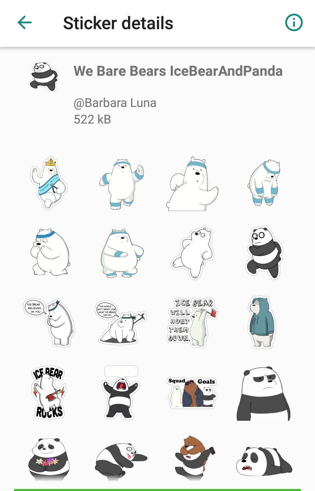 Wastickerapps Love And Cute Panda Stickers For Android Apk