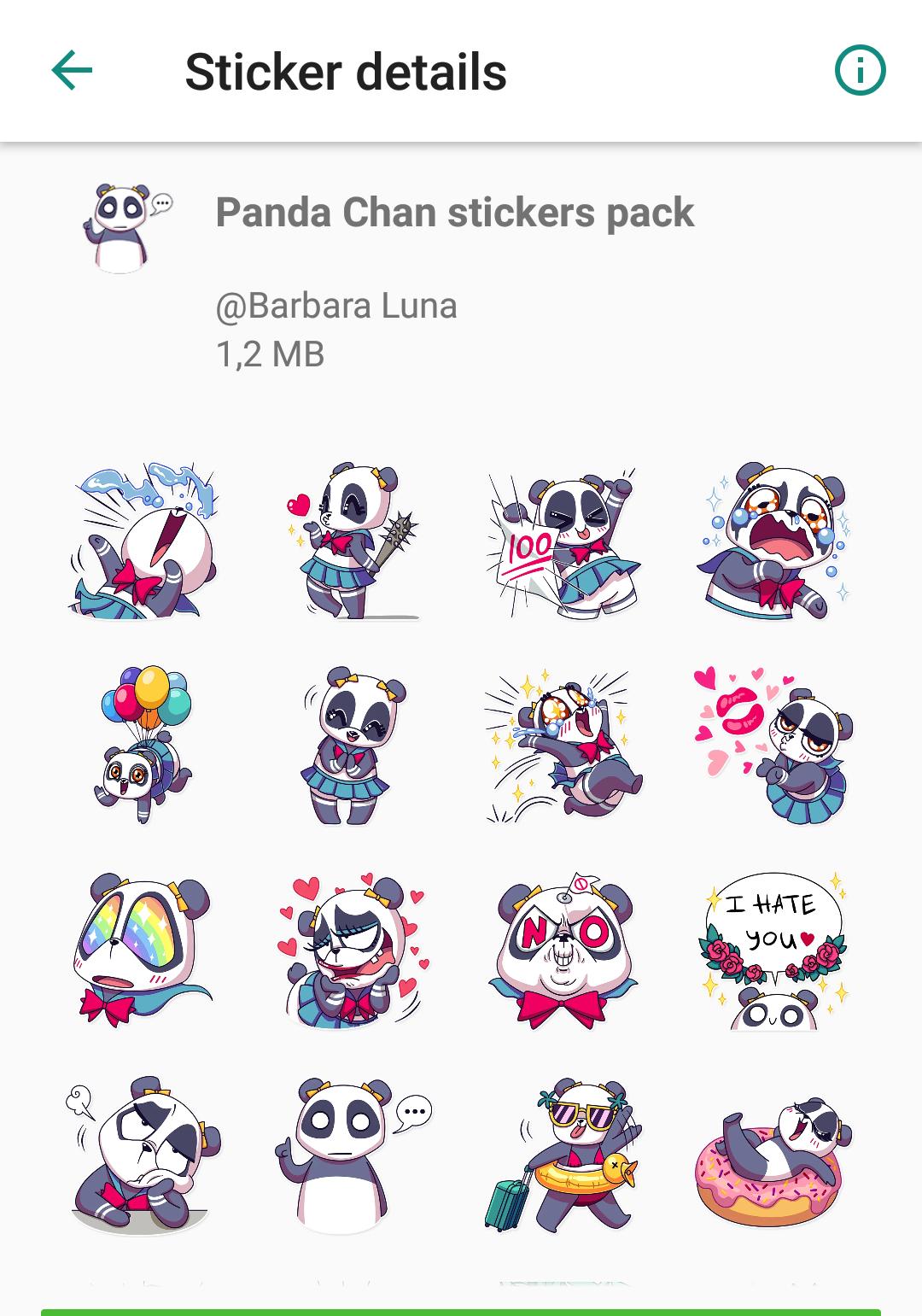 Wastickerapps Love And Cute Panda Stickers For Android Apk