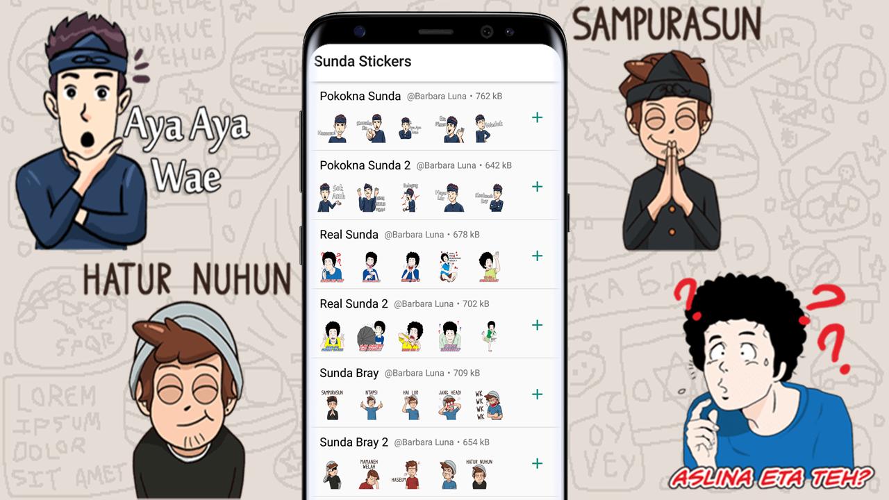 Stiker Sunda Lucu Kocak Wastickerapps For Android Apk Download