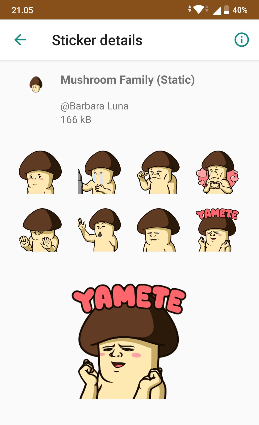 Stiker Mushroom Lucu For Android Apk Download