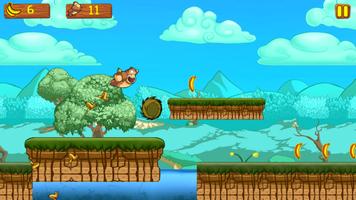 Banana King Kong - Jungle Run screenshot 1