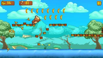 Banana King Kong - Jungle Run скриншот 2