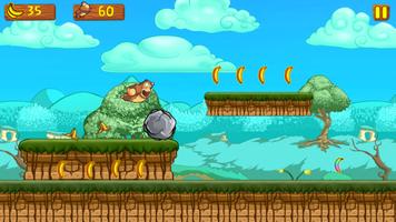 Banana King Kong - Jungle Run screenshot 3