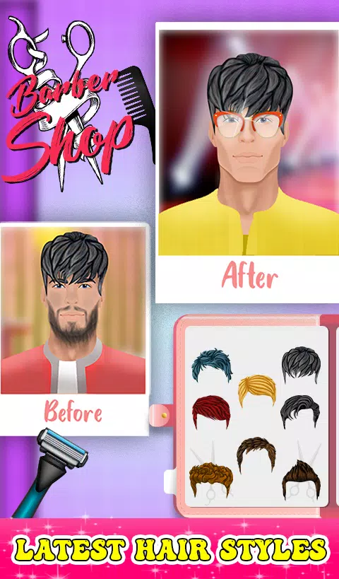 Hair Salon & jeux de rasage APK pour Android Télécharger