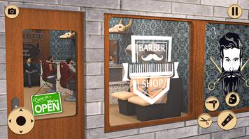Barber Shop 3d Hair Cut Games syot layar 2